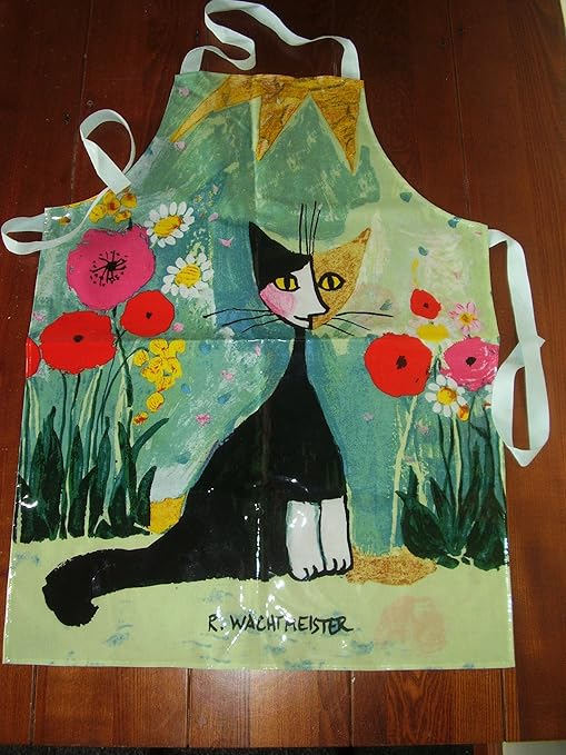 Rosina Wachtmeister Cat Apron PVC Amazon.co.uk Kitchen & Home