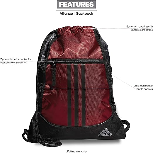 Adidas drawstring bag sale Clearance