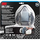3M 7513PA1-A-PS Professional Half Mask Organic Vapor, P95 Respirator, Large