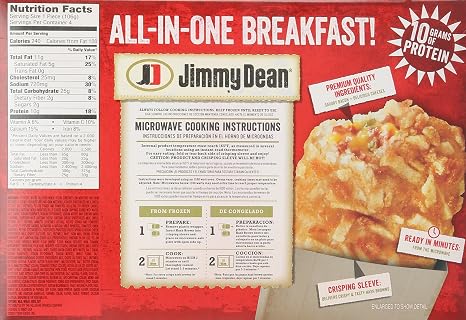 Jimmy dean stuffed hash browns bacon&veggies (077900192838)