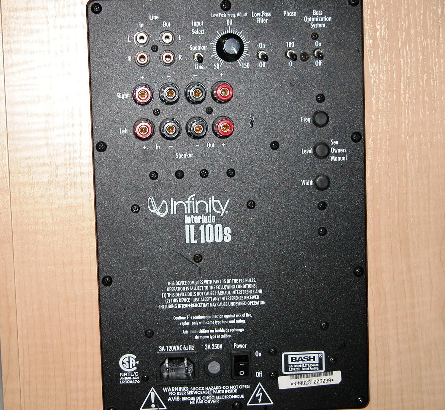 infinity interlude il100s