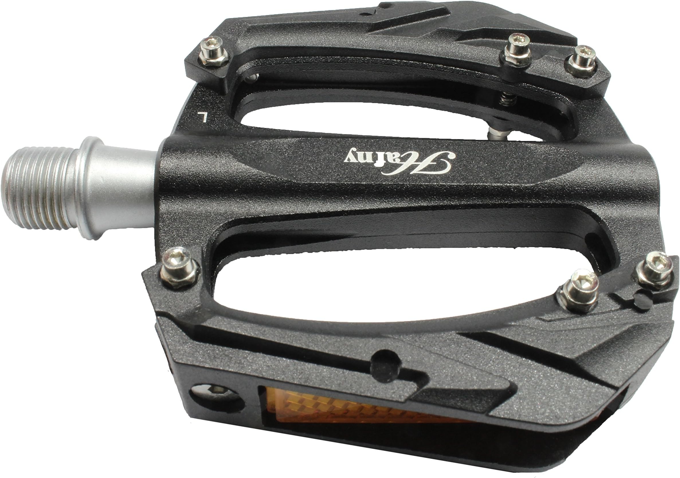 Hafny Bike Pedals, CNC Aluminum Body, Slip Resistant, Sealed Ball Bearings Axle, Mountain Bikes, City Bikes, E-Bike, Road Bikes