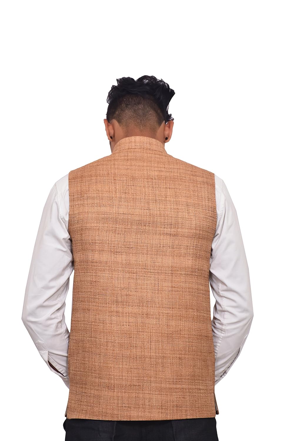 unm men's designer khadi nehru and modi jacket