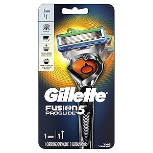 Gillette Fusion5 ProGlideMen's Razor, Handle & 1 Blade Refill