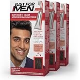 Just For Men Touch of Gray, Mens Hair Color Kit with Comb Applicator for Easy Application
