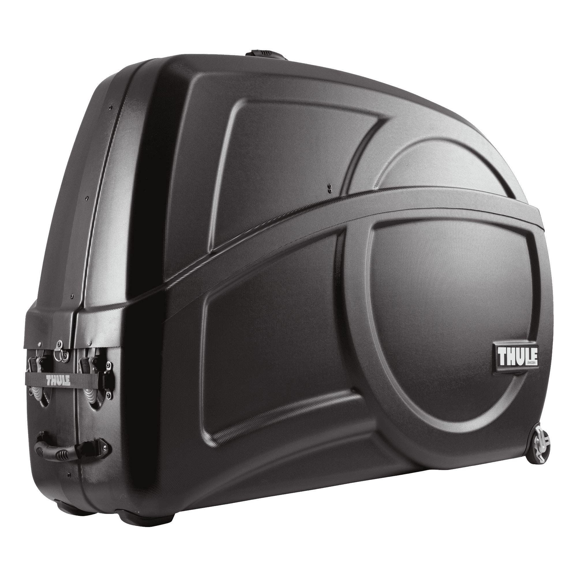 Photo 1 of Thule RoundTrip Transition – Hard Shell Bike Travel Case with Built-in Repair Stand,Black