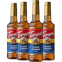 Torani Syrup, Classic Caramel, 25.4 Ounces (Pack of 4)