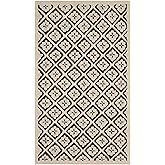 Martha Stewart x SAFAVIEH Area Rug Collection - 2'6" x 4'3", Natural Brown Twine Color, Hand-Hooked Wool, Ideal for Living Ro