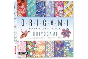 Chiyogami Origami Paper and Book: 20 Easy Models with 96 High Quality Folding Sheets (Double-Sided)