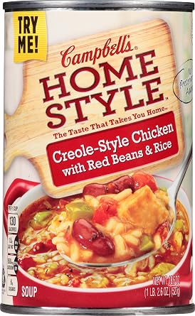 Campbell's select harvest creole-style chicken with Red beans&Rice soup (051000195647)
