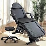 LINKHOO 3-Section Massage Bed, Salon Tattoo Chair
