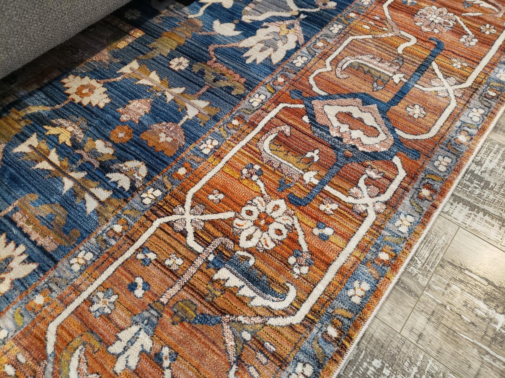 49/mo Finance nuLOOM Vintage Ethel Medallion Large Area Rug, 10' x 13', Rust Buy Now, Pay Later