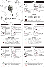 MaxHold No-Drill 18 Inch Towel Bar Stainless Steel Suction Cup view 7