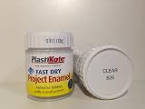 Plasti-Kote B26W 59 ml Enamel Paint Clear Brand New Small Bottle view 3