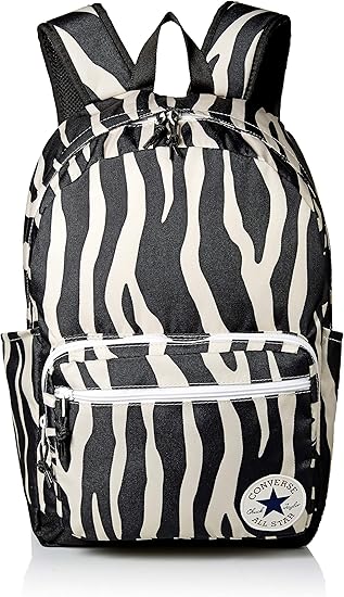 black and white converse backpack