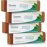 Himalaya Botanique Whitening Complete Care Toothpaste, Mint 4 Pack, 5.29 Oz | Fluoride Free Toothpaste with Xylitol & Neem, F