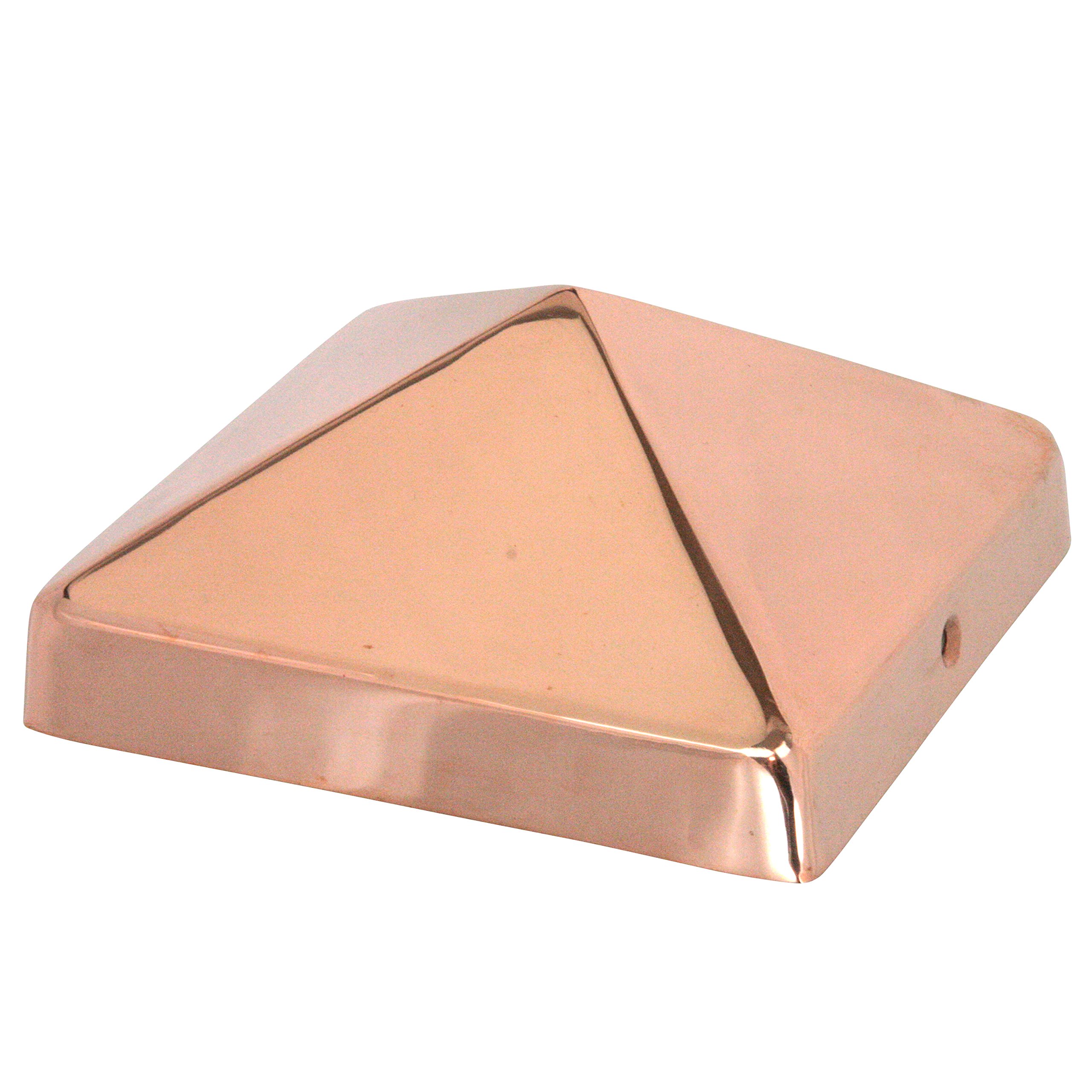 Deckorators 6 In. X 6 In. Copper Pyramid Post Point – Super Arbor