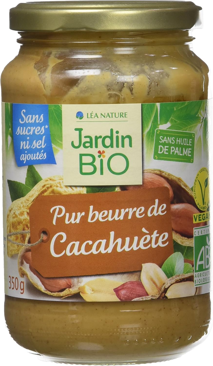 Jardin Bio Etic Pur Beurre De Cacahuete 350g Amazon Fr Epicerie