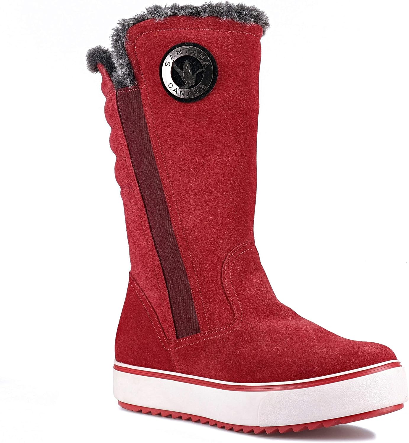 Santana canada boots red Clearance