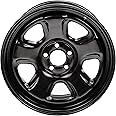 Dorman 939-166 18 x 7.5 Steel Wheel Compatible with Select Chrysler/Dodge Models, Black