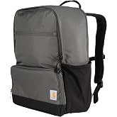 Carhartt Insulated Two Compartment Cooler, Durable Water Repellent Material W/Front Zippered Pocket for Camping, Beach &amp; Travel