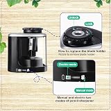 Skaaisont Electric Pencil Sharpener Battery Powered with Container view 4