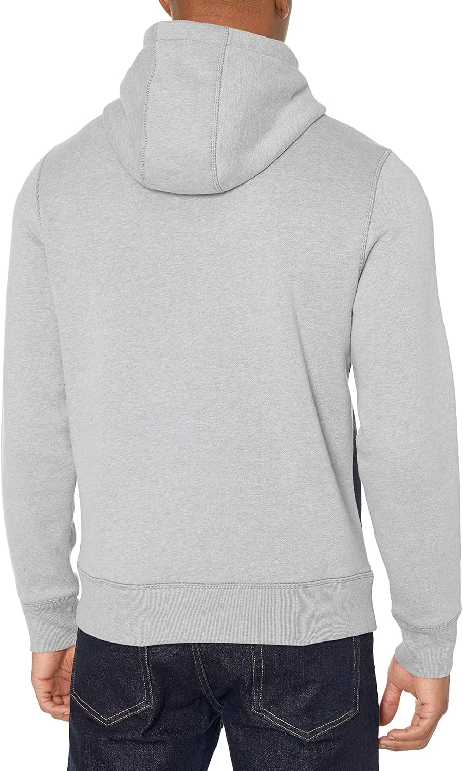  Essentials Men's Standard Hooded Fleece Sweatshirt: Clothing