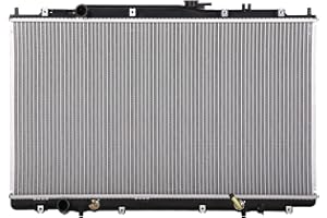 Lynol Cooling System Complete Aluminum Radiator Direct Replacement Compatible With 1999-2004 Honda Odyssey Van LX EX EX Cargo V6 3.5L