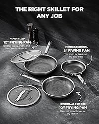 Roomena Nonstick Frying Pan Set with 2