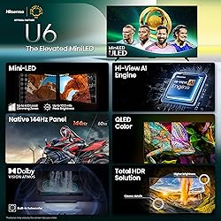 Hisense 100" Class U6 Series Mini-LED 4K UHD Smart