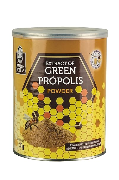 Grüne Propolis Pulver, Dose 30g - Própolis Verde em Pó MARIA BONITA
