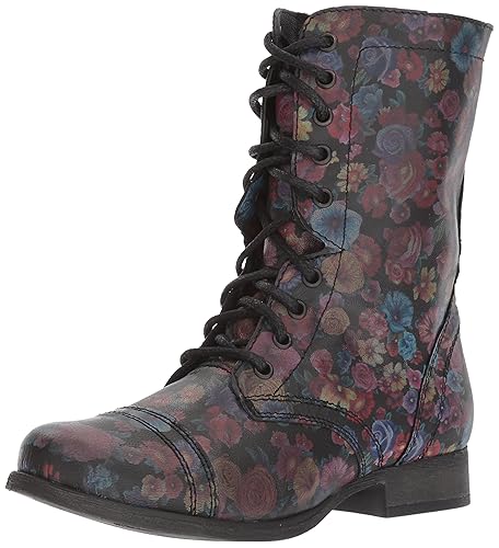 steve madden floral boots