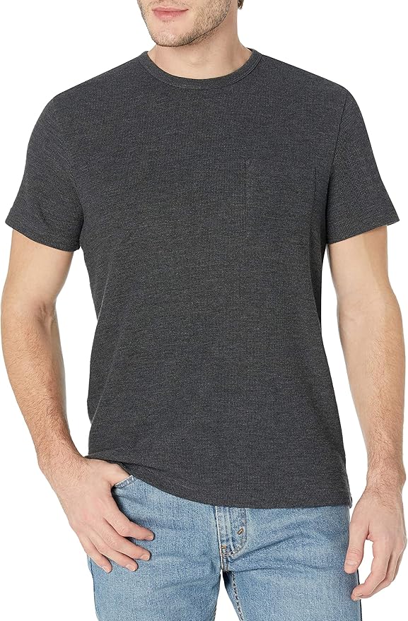 Goodthreads Men's ShortSleeve Thermal TShirt Amazon.co.uk Clothing
