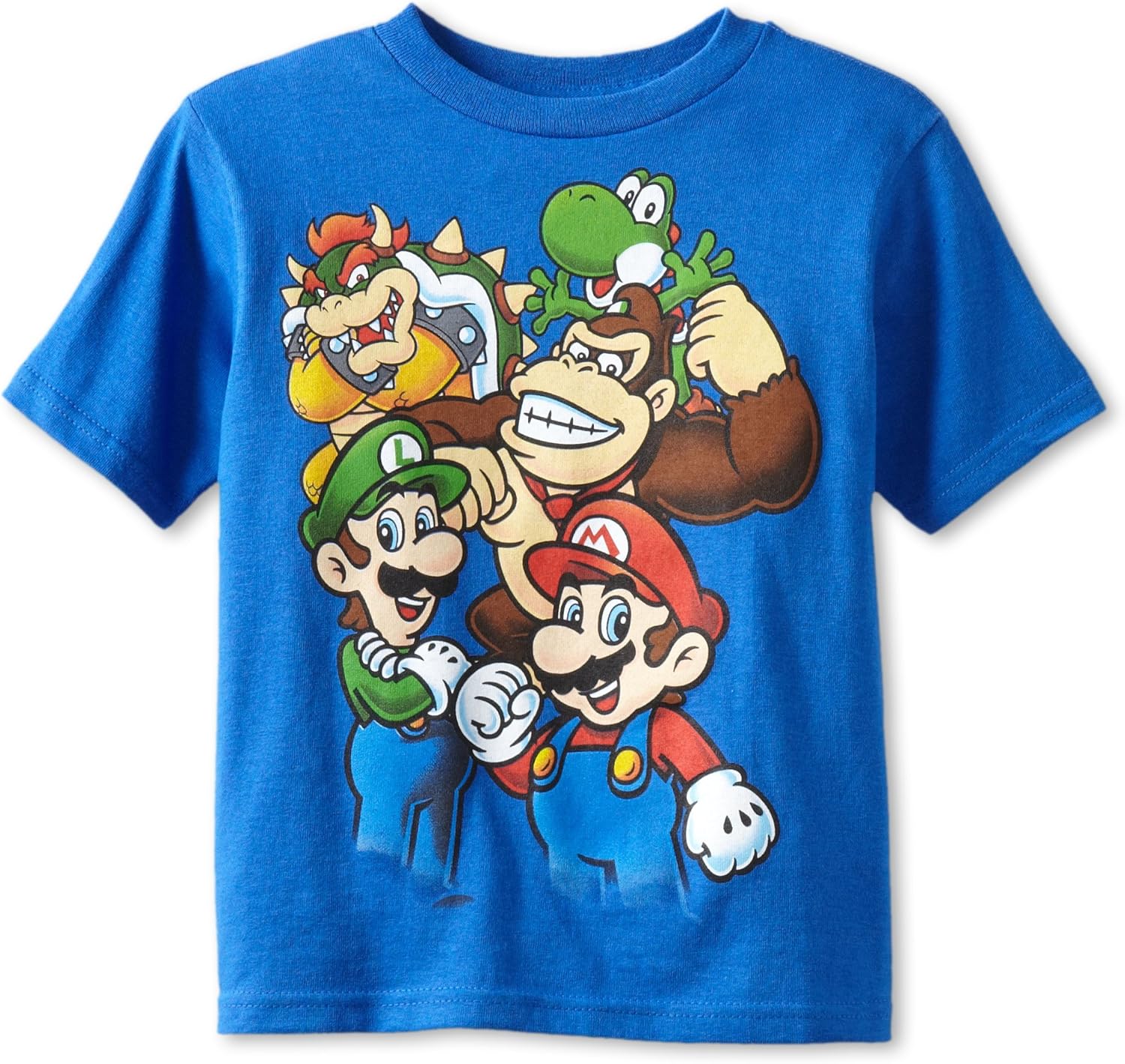 Nintendo Boys Mario Royal Short Sleeve Tee Fashion T