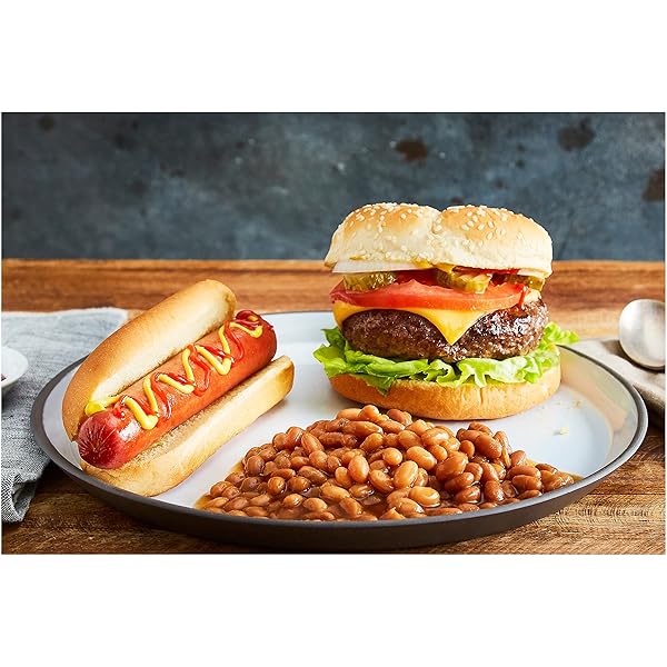 BUSH’S CANNED MAPLE CURED BACON BAKED BEANS (PACK OF 1), PROTEIN, GOOD SOURCE OF FIBER, LOW FAT, GLUTEN FREE, 16 OZ