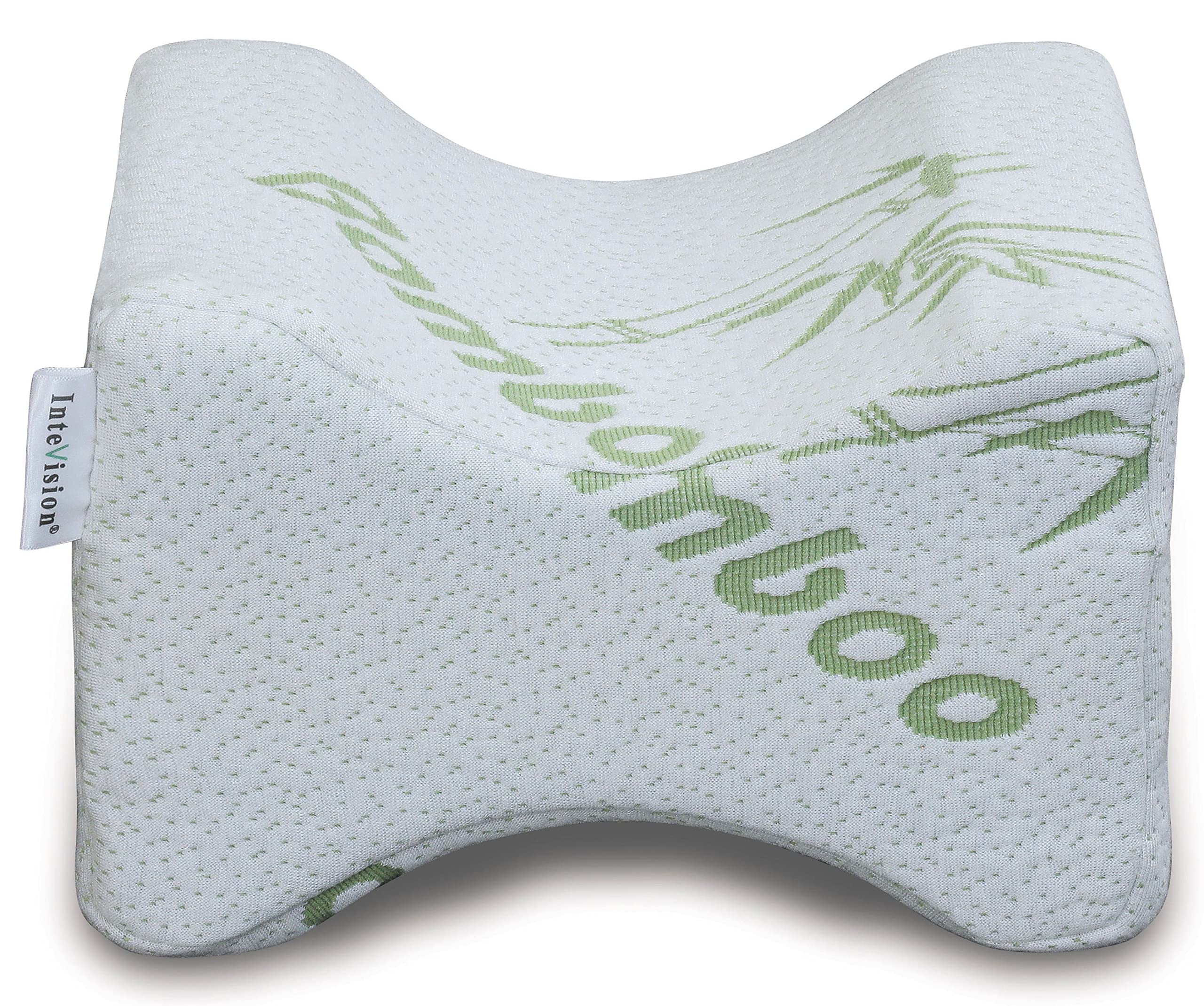 InteVision Knee Pillow - Provides Optimal Spinal Alignment to Help Reduce Lower Back, Leg, Hip, Ankle, or Joint Pain