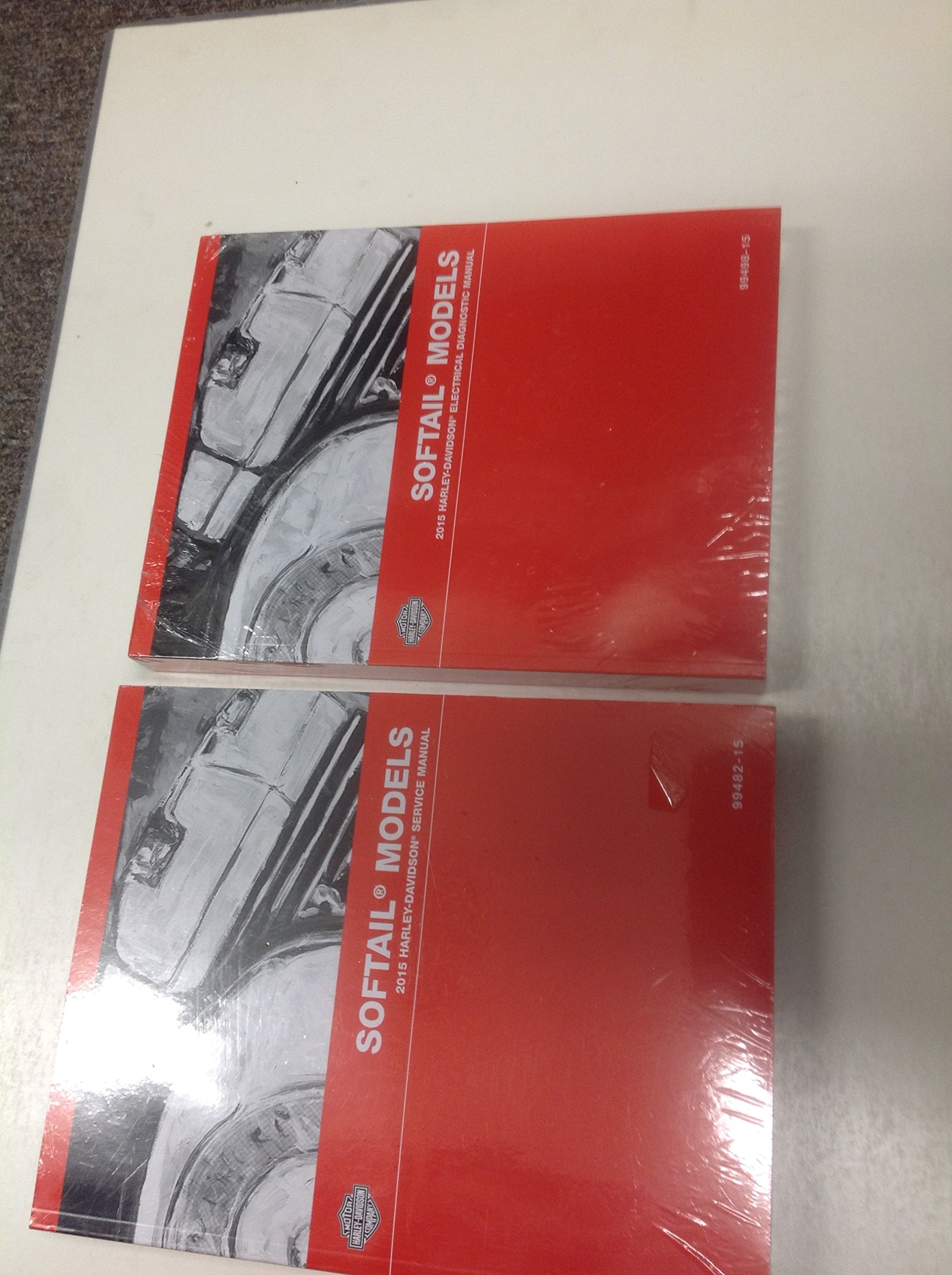 2015 Harley Davidson SOFTAIL MODELS Service Repair Shop Manual Set W EDM  NEW: HARLEY DAVIDSON: Amazon.com: Books