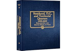 Whitman Classic® Coin Album - Statehood, D.C. & Territorial Quarters: 1999-2009 (P & D Mints)
