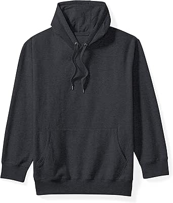 amazon essentials men's hooded fleece sweatshirt