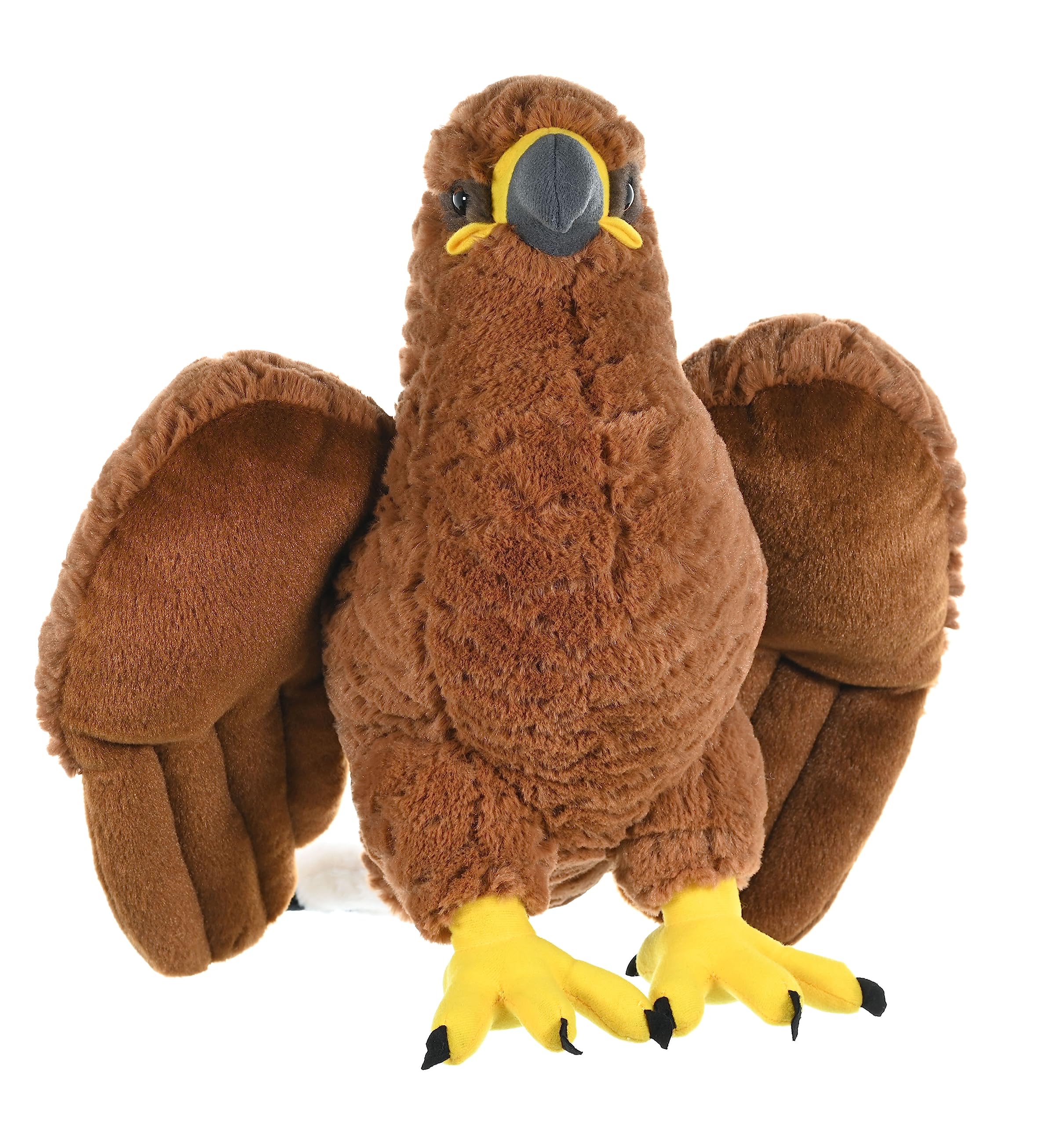 Wild Republic Golden Eagle, Cuddlekins, Stuffed Animal, 12 Inches, Gift for Kids, Plush Toy, Fill is Spun Recycled Water Bottles