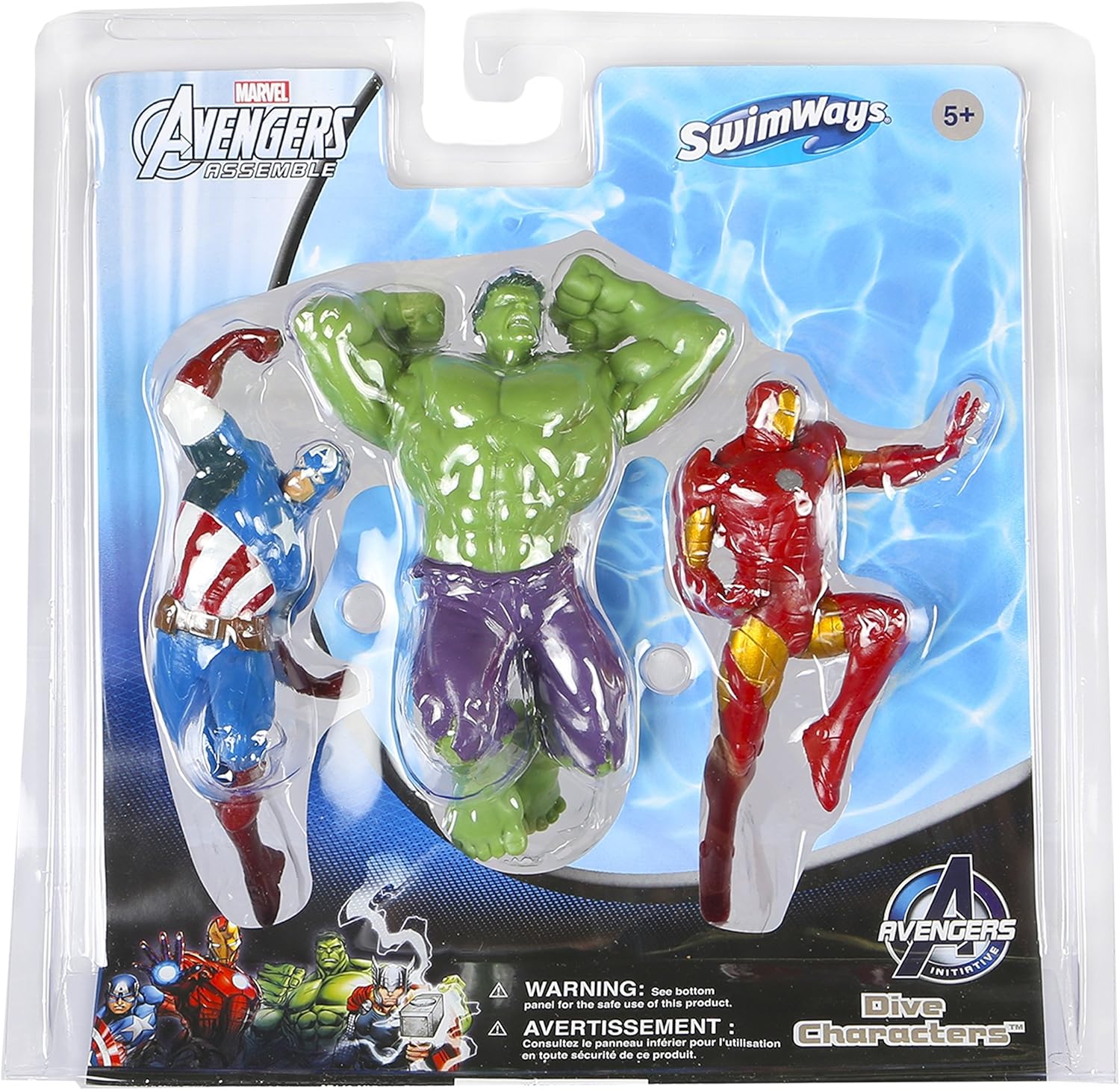 superhero pool toys