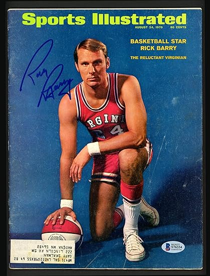 rick barry autograph