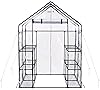 Ogrow Deluxe Walk-In 6 Tier 12 Shelf Portable Greenhouse