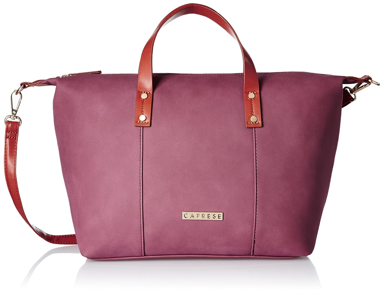 caprese felicia women's handbag (maroon)