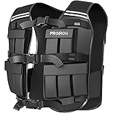 PROIRON Adjustable Weighted Vest 1-22lb/2-44lb,Strength Training Weight Vests for Men Women with Removable Weights, Body Weight Vest for Running Workout Walking Fitness Cardio,Home Gym Equipment