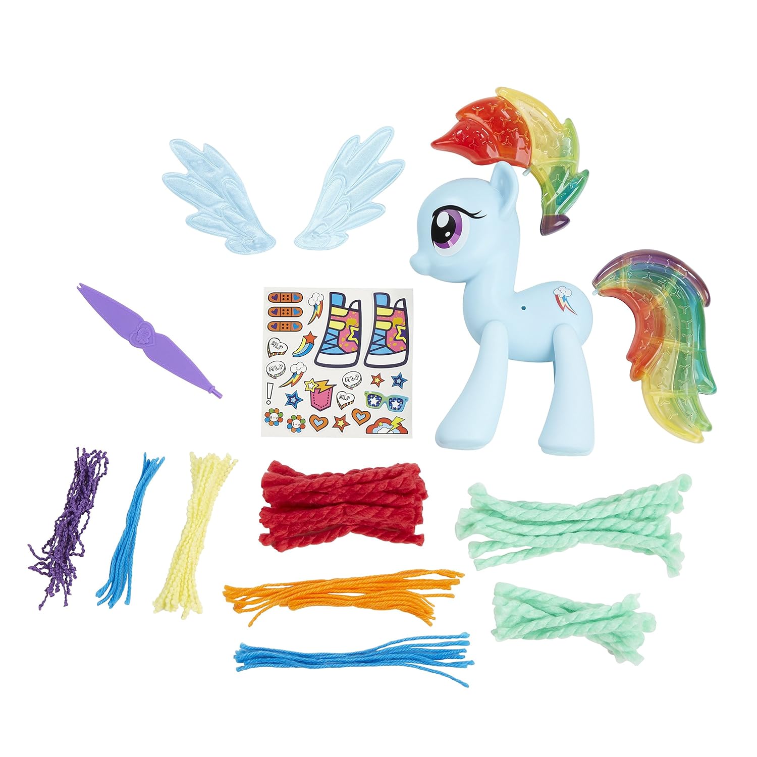 My little Pony Design a Pony Rainbow Dash Figur Set 12 7 cm Amazon Spielzeug