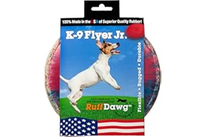 Ruff Dawg K9 Junior Flyer Dog Toy, Assorted Colors