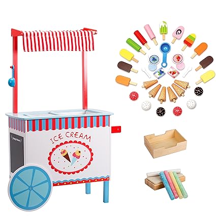 kidkraft ice cream cart