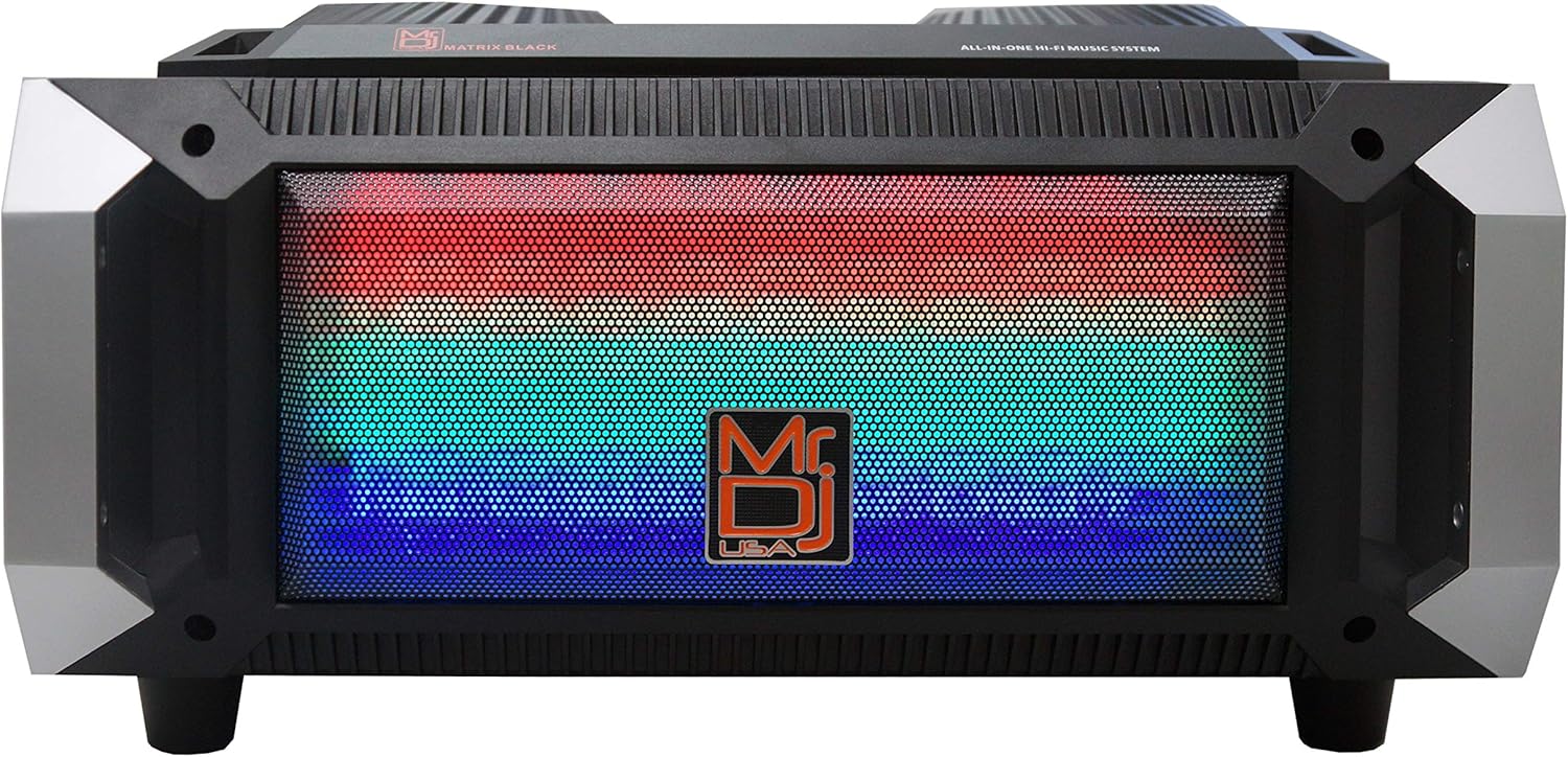 matrix led light up wireless speaker