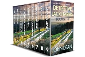 DETECTIVE JACK HARRIS BOOKS 1–9: nine gripping mysteries full of twists (British Crime Thriller Box Sets Book 1)